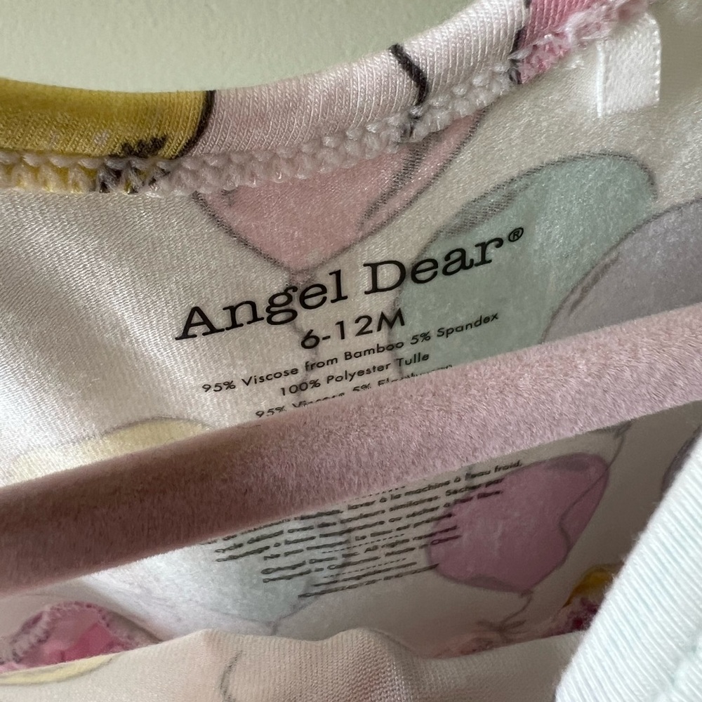 Angel Dear Baby Girl's Balloons Twirly Tank Bamboo Dress NWOT - Picture 5 of 6